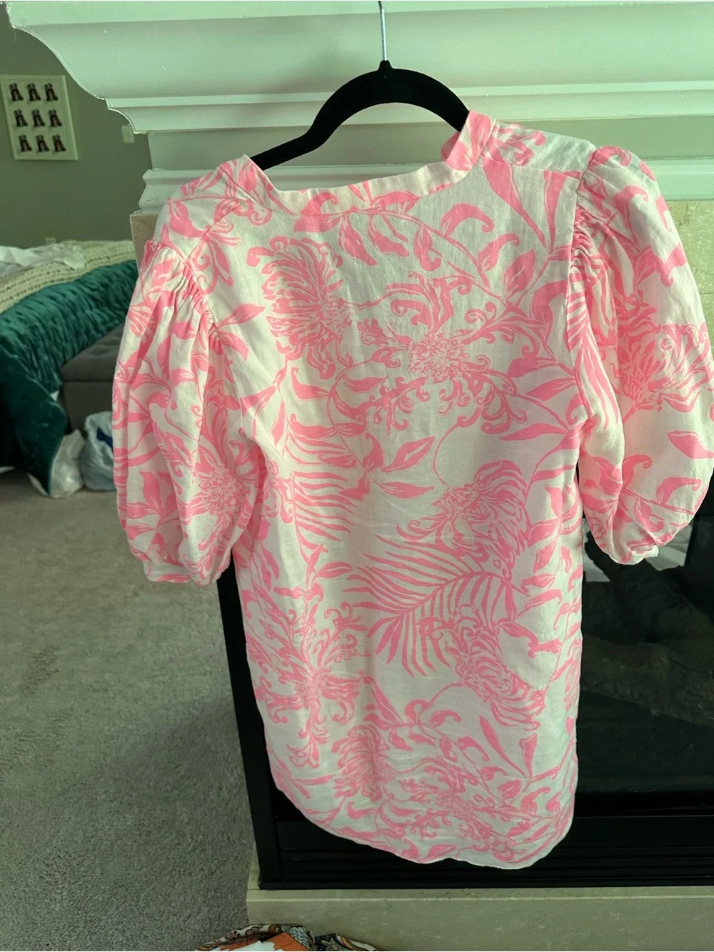 Lilly Pulitzer Pink and White Floral Dress - Picture 5 of 5